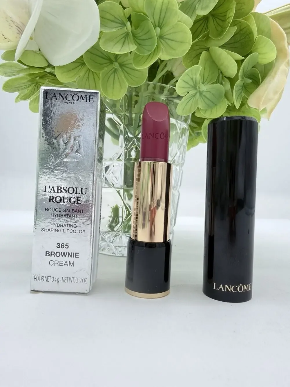 Lancome L' Absolu Rouge Hydrating Shaping Lipcolor Lipstick 365 Brownie Cream